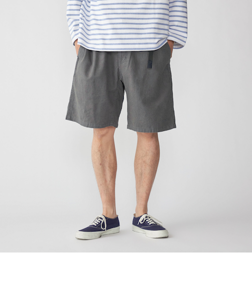 【SHIPS別注】Gramicci: コットンリネン ショーツ