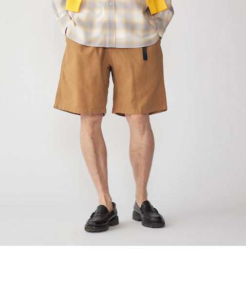 【SHIPS別注】Gramicci: コットンリネン ショーツ