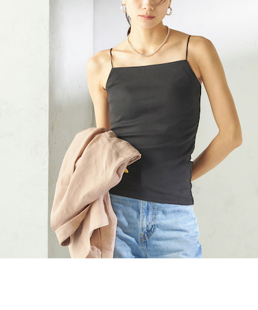 《予約》カップ付き フィット キャミソール