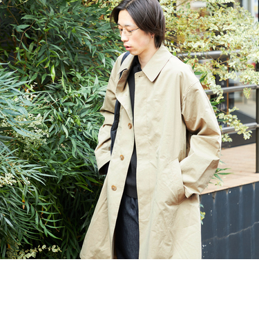 City Ambient Products: リラックス ステンカラー コート