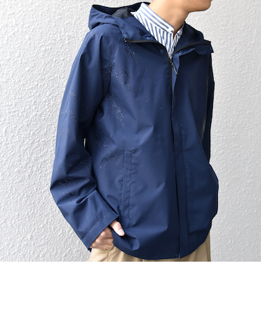 【WEB限定】SHIPS any:〈撥水/防風/洗濯機可能〉オールウェザー ミドル フード コート◆