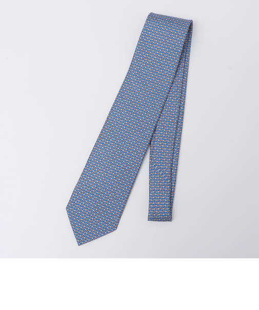 Errico Formicola: シルク プリント マイクロ コモン ネクタイ