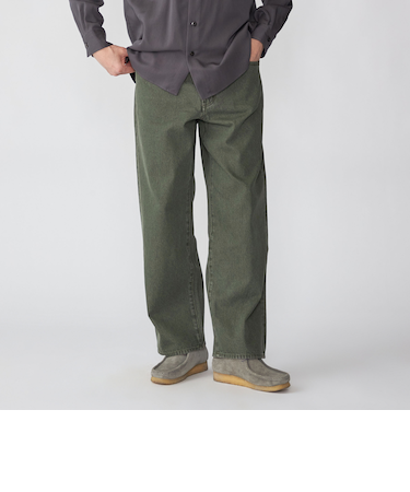 SHIPS: カラーデニム 5ポケット