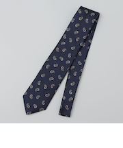 SHIPS: シルク ペイズリー コモン ネクタイ