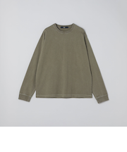 《予約》SHIPS Colors:フェードカラー クルーネック ロンT◆