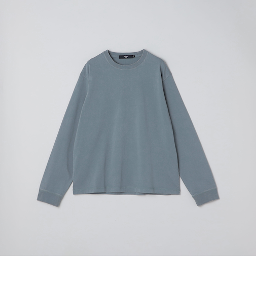 《予約》SHIPS Colors:フェードカラー クルーネック ロンT◆