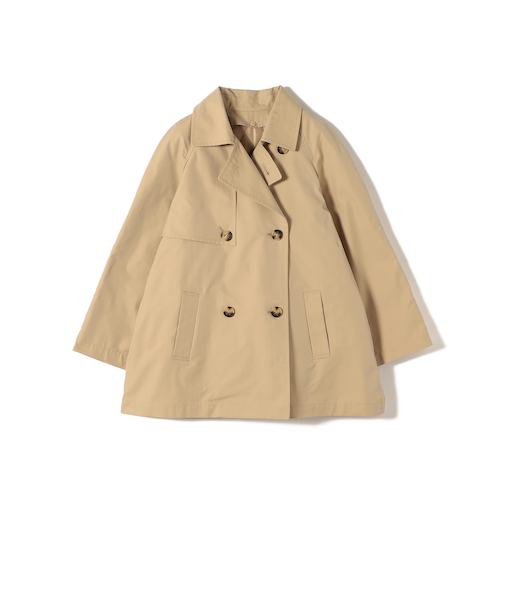 《予約》SHIPS Colors:キルティング ライナー ショート トレンチ◆