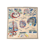 BINDU: マップ スカーフ 26SS