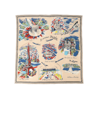 BINDU: マップ スカーフ 26SS