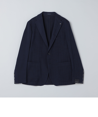 TAGLIATORE: ウール レーヨン ヘリンボーン ジャケット