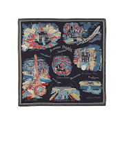 【SHIPS any別注】BINDU:〈手洗い可能〉マップ スカーフ