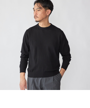 SHIPS: 14ゲージ アムンゼン クルーネック ロングスリーブ ニット