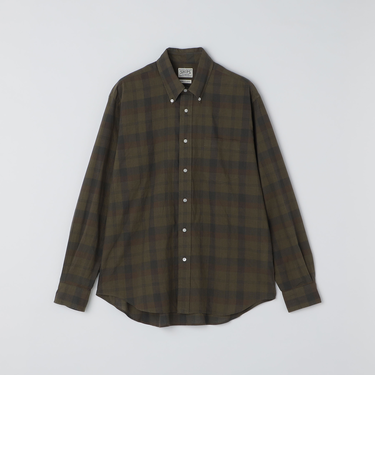 SHIPS: AUTHENTIC マドラスチェック ボタンダウン シャツ