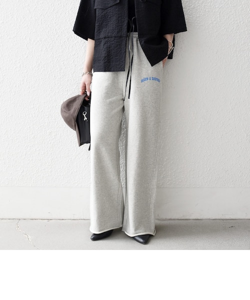 谷川菜奈さんコラボ＞チェーン付きワイドパンツ 25AW｜プロポーション