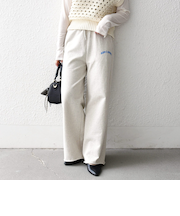 《予約》SHIPS any:〈洗濯機可能〉USAコットン 裏毛 カットオフ スウェット パンツ