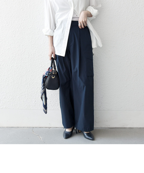 《予約》【WEB限定】SHIPS any:〈洗濯機可能〉タイプライター イージー カーゴ パンツ