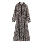 《予約》SHIPS Colors:〈手洗い可能〉MULHOUSE フラワー プリント ワンピース◆