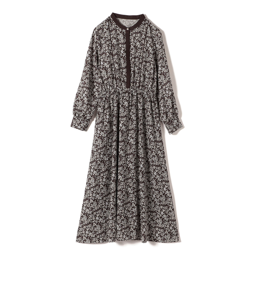 《予約》SHIPS Colors:〈手洗い可能〉MULHOUSE フラワー プリント ワンピース◆