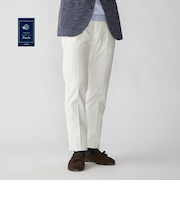 SHIPS:〈FUNCTION/手洗い可能〉コットン ノープリーツ 4WAY ストレッチ スラックス