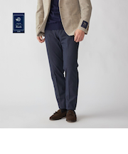 SHIPS:〈FUNCTION/手洗い可能〉コットン ノープリーツ 4WAY ストレッチ スラックス