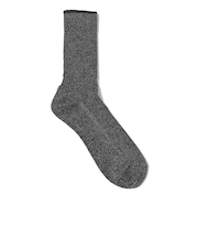 Piedi Nudi:グリッター リブ ミディ ソックス