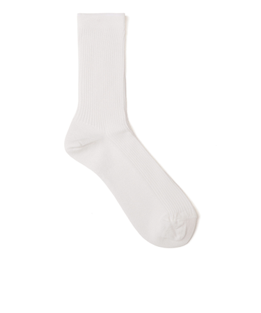 Piedi Nudi:グリッター リブ ミディ ソックス