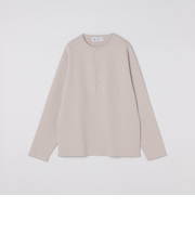 City Ambient Products: ピケ ヘンリー ネック ロングスリーブ