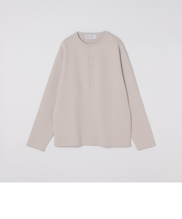 City Ambient Products: ピケ ヘンリー ネック ロングスリーブ