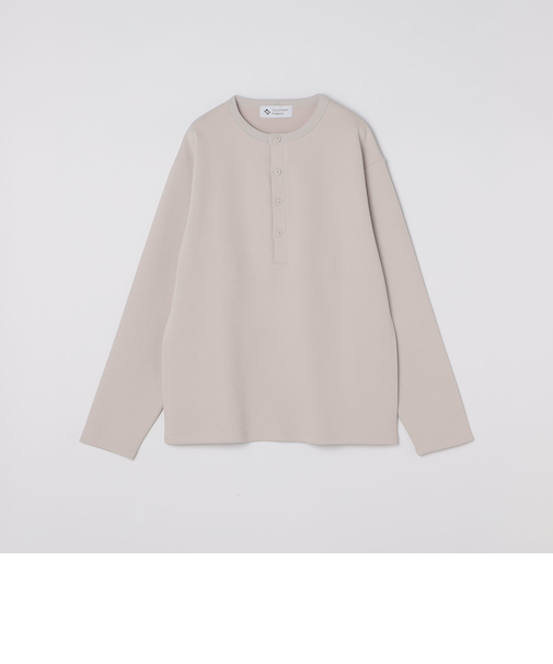 City Ambient Products: ピケ ヘンリー ネック ロングスリーブ