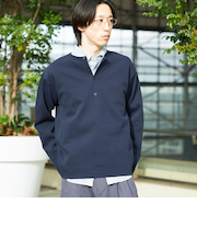 City Ambient Products: ピケ ヘンリー ネック ロングスリーブ