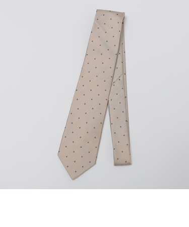 SHIPS Colors:シルク ドット ネクタイ