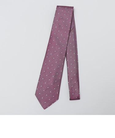 SHIPS Colors:シルク ドット ネクタイ