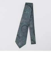 SHIPS Colors:シルク ペイズリー柄 ネクタイ