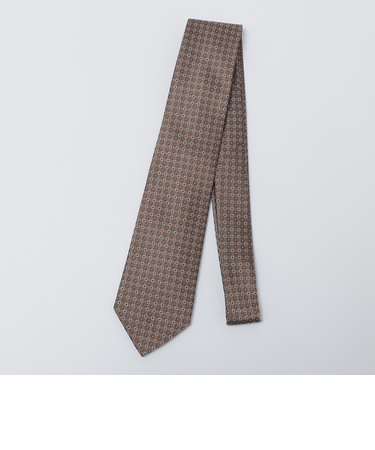 SHIPS Colors:シルク 小紋柄 ネクタイ1