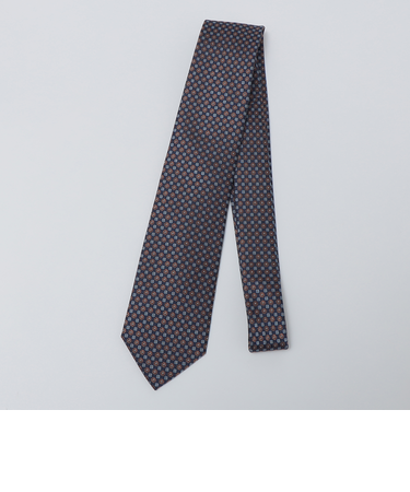 SHIPS Colors:シルク 小紋柄 ネクタイ1