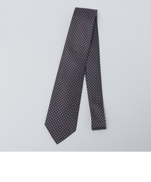 SHIPS Colors:シルク 小紋柄 ネクタイ1