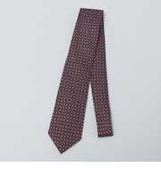 SHIPS Colors:シルク 小紋柄 ネクタイ1
