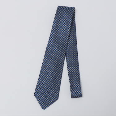 SHIPS Colors:シルク 小紋柄 ネクタイ1