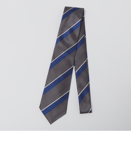 SHIPS Colors:シルク ストライプ ネクタイ3
