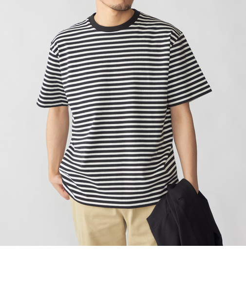 SHIPS: AUTHENTIC ボーダー Tシャツ ショートスリーブ