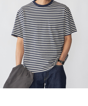 SHIPS: AUTHENTIC ボーダー Tシャツ ショートスリーブ