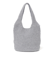 《予約》SHIPS Colors:メタリック コード トートバッグ◆