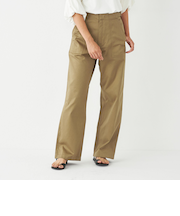 《予約》SHIPS Colors:〈洗濯機可能〉コットン ツイル ベイカー パンツ5◆