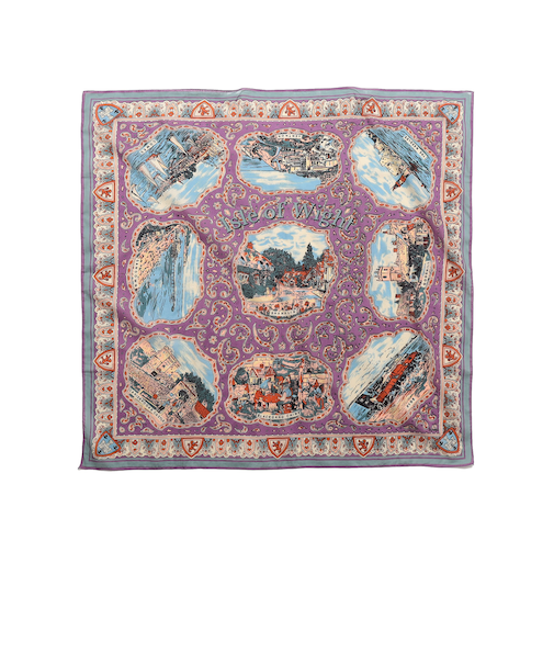 BINDU:ワイト MAP スカーフ