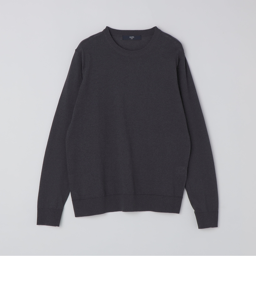 SHIPS Colors:〈洗濯機可能〉14ゲージ 天竺 クルーネック ニット