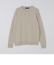SHIPS Colors:〈洗濯機可能〉14ゲージ 天竺 クルーネック ニット
