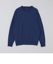 SHIPS Colors:〈洗濯機可能〉14ゲージ 天竺 クルーネック ニット