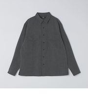 SHIPS Colors:〈吸水速乾・洗濯機可能〉ウーリー ボックス シャツ