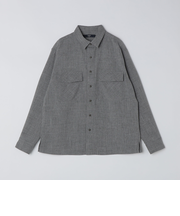 SHIPS Colors:〈吸水速乾・洗濯機可能〉ウーリー ボックス シャツ