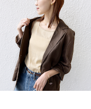 《予約》〈手洗い可能〉ラメ 2WAY ノースリーブ プルオーバー